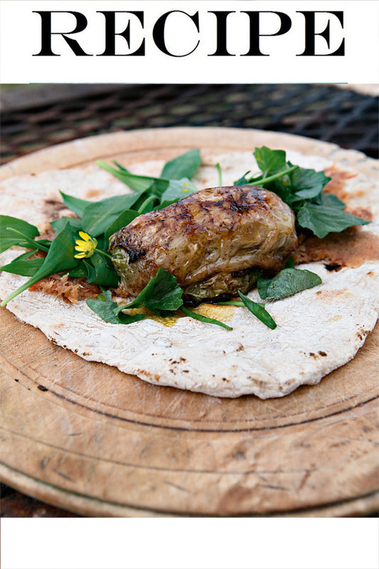April Recipe with creative chef Oliver Gladwin