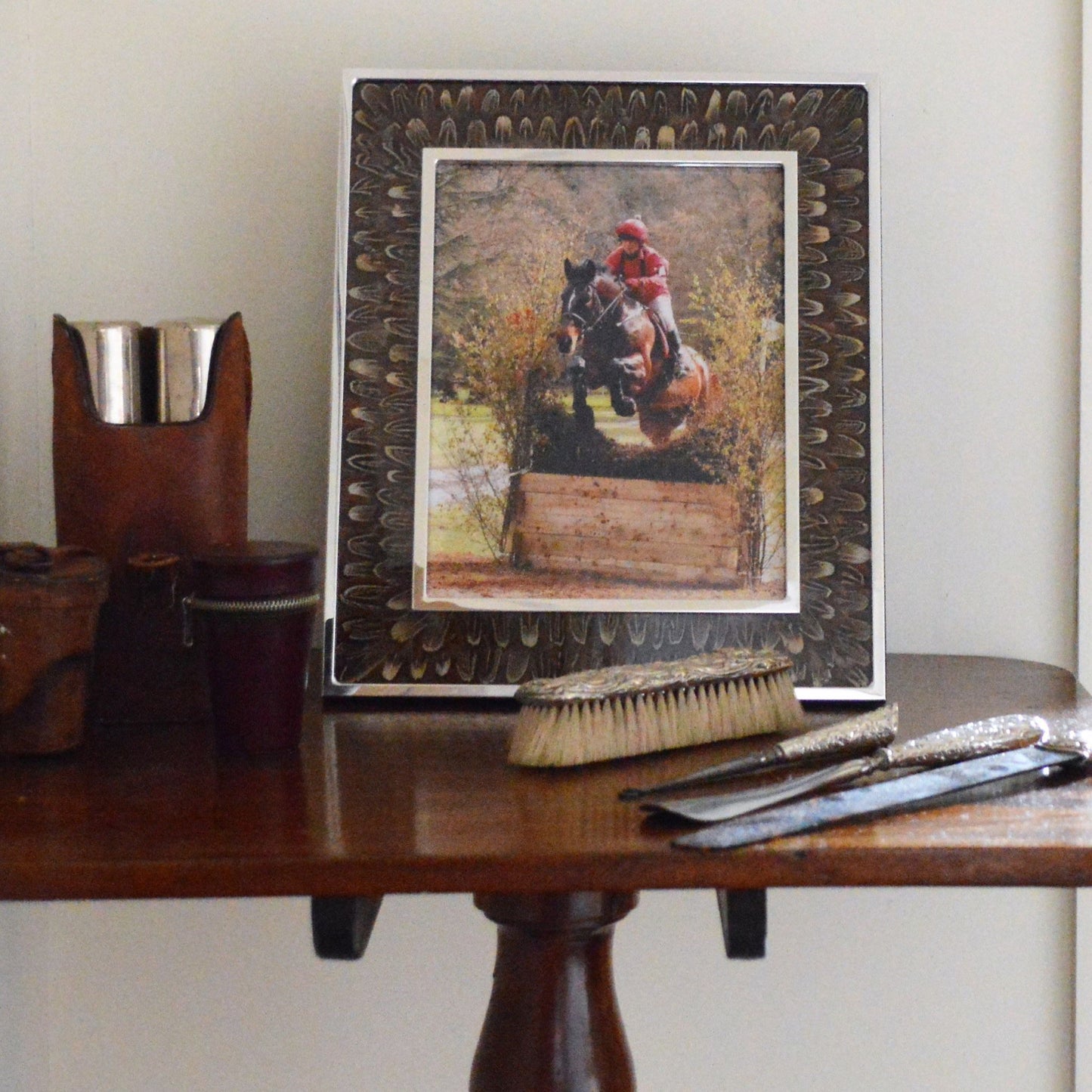 Cock Pheasant Feather Photo Frame by Wingfield Digby