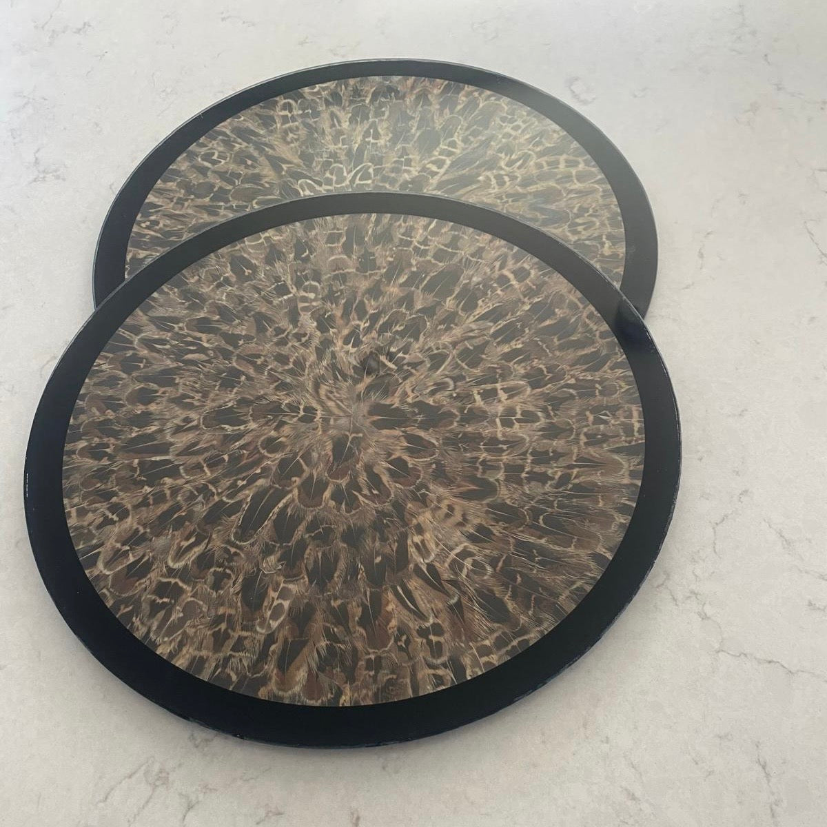 Hen Pheasant Placemats - Set of 2 - 20% Off (Last Chance To Buy)