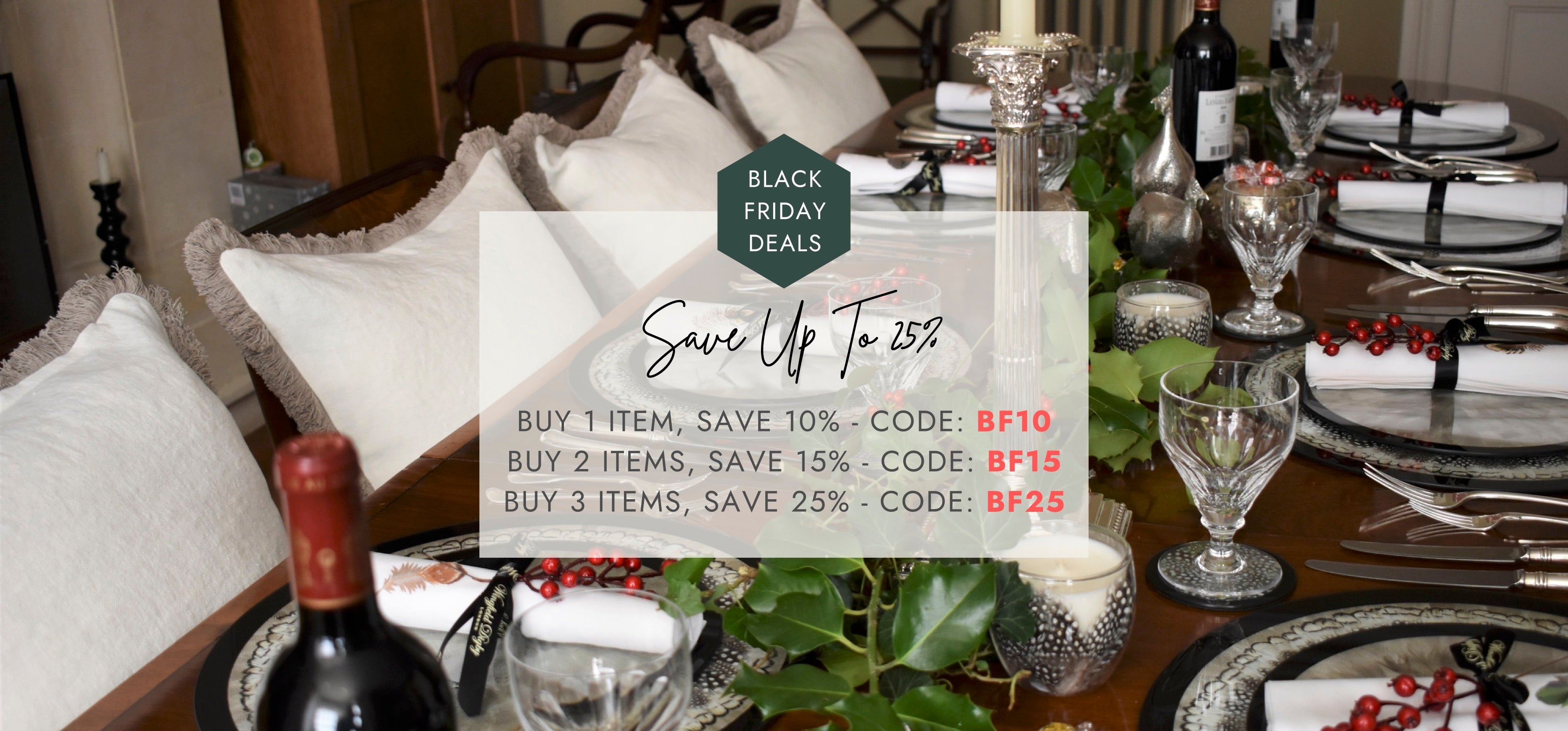 Black Friday Deals by Wingfield Digby