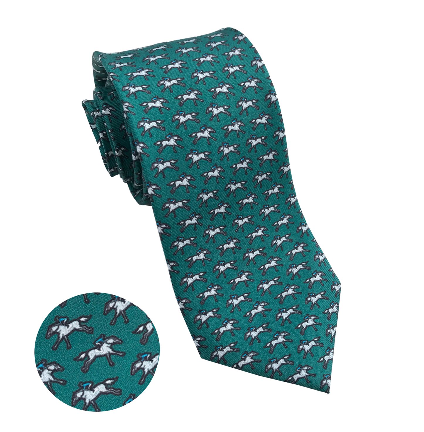 Horse Silk Tie by Wingfield Digby