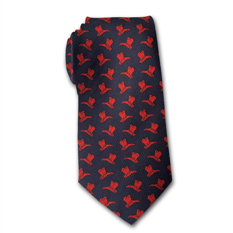 Sample Silk Tie - Flying Ducks by Wingfield Digby