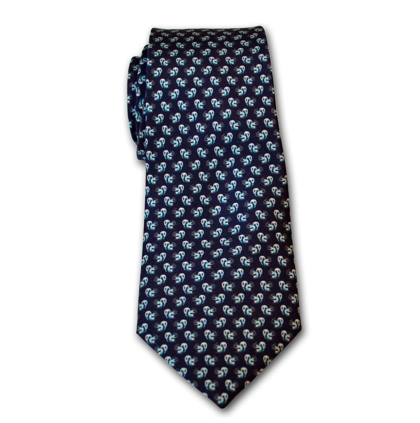Sample Silk Tie - Squirrel by Wingfield Digby