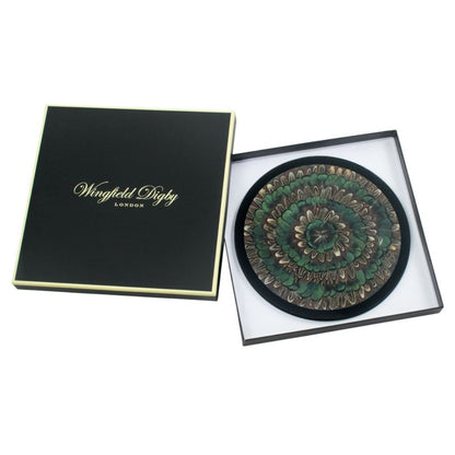 Outlet Item: Cock & Green Pheasant Feather Placemats by Wingfield Digby