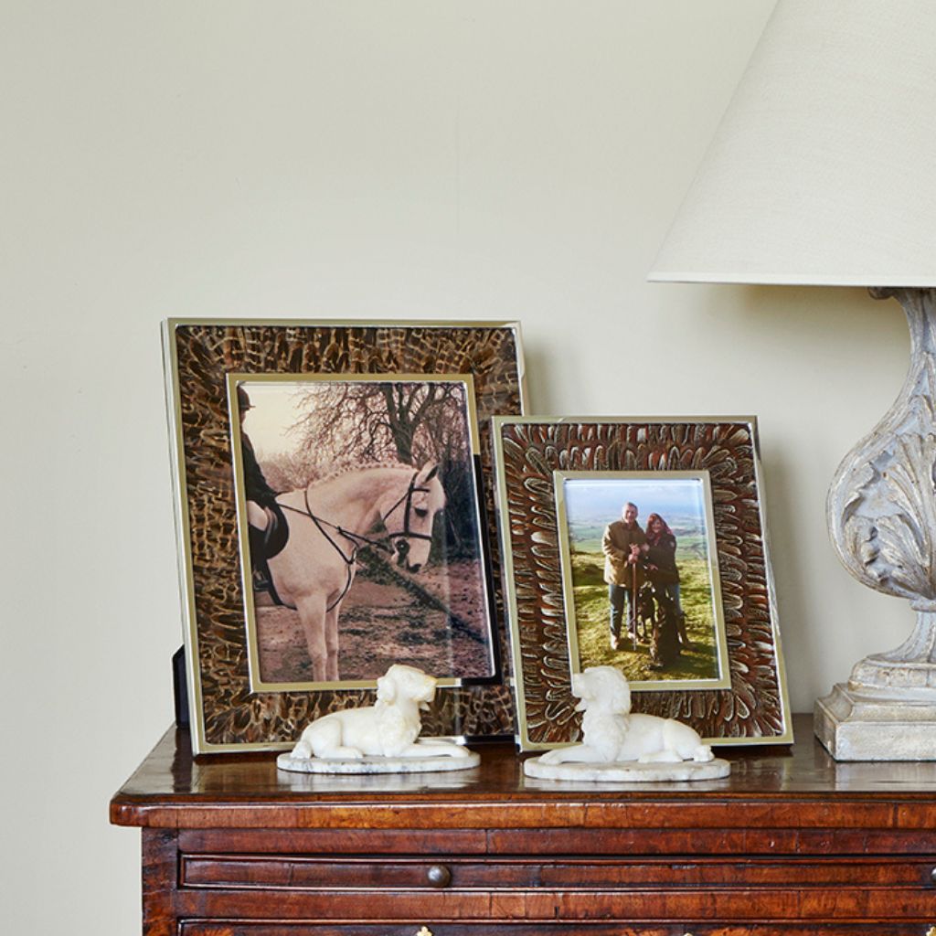 Hen Pheasant Feather Photo Frame by Wingfield Digby