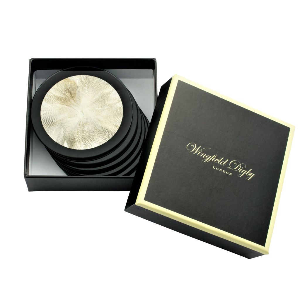 Outlet Item: Duck Feather Coasters by Wingfield Digby