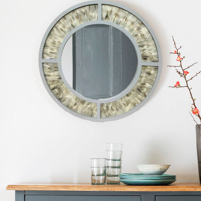 Duck Feather Mirror 20% Off (Last Chance To Buy)