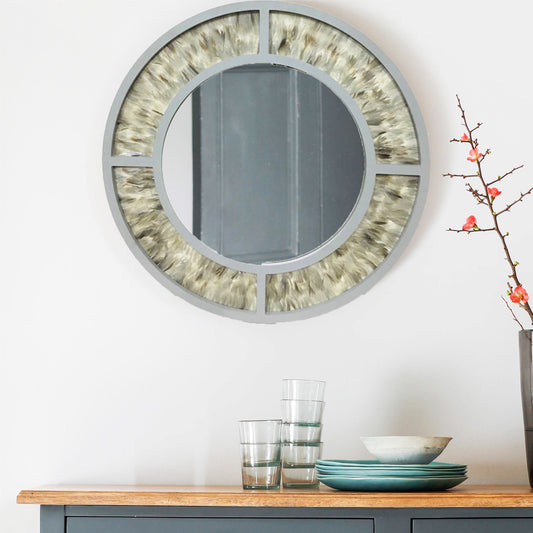 Duck Feather Mirror 20% Off (Last Chance To Buy)