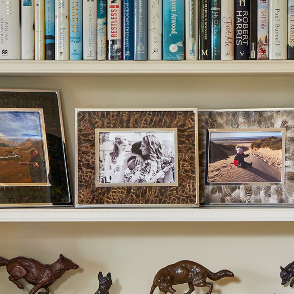 Hen Pheasant Feather Photo Frame by Wingfield Digby