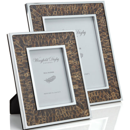 Hen Pheasant Feather photo frame Wingfield Digby