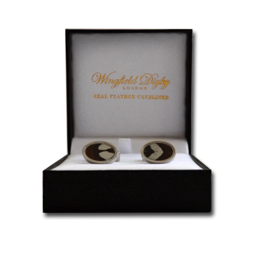 Outlet Item: Reeves Pheasant Cufflinks by Wingfield Digby