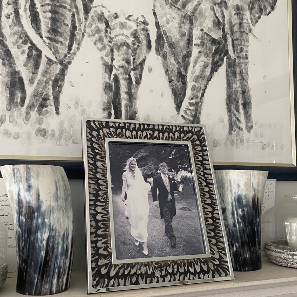 Reeves Feather Photo Frame by Wingfield Digby