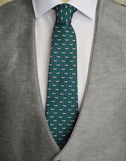 Horse Silk Tie by Wingfield Digby