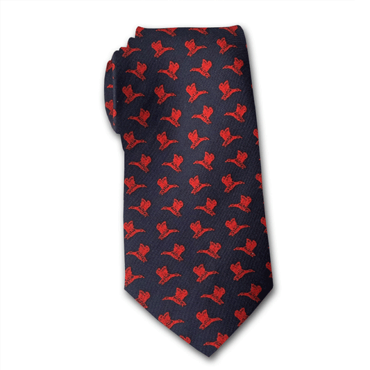 Sample Silk Tie - Flying Ducks by Wingfield Digby